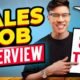 MOST Common Sales Interview Questions & Answers (Say THIS to Pass Your Sales Job Interview)