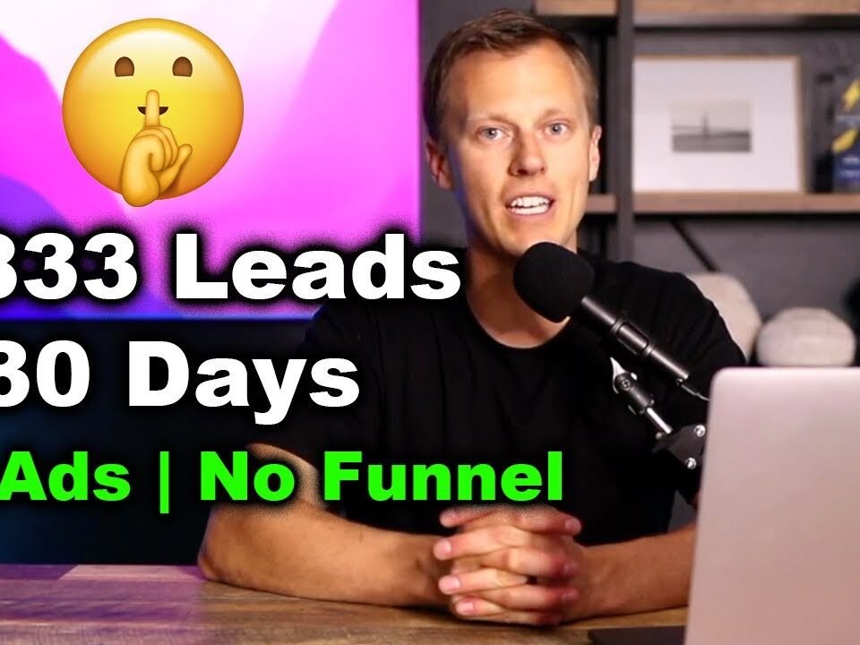 How I Got 1,833 GoHighLevel Leads In 30 Days (No Ads, No Sales Funnel)