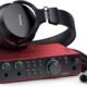 Focusrite Scarlett Solo 4th Gen USB Audio Interface, for the Guitarist, Vocalist, or Producer — High-Fidelity, Studio Quality Recording, and All the Software You Need to Record