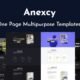 Anexcy – Multipurpose  HTML5 Onepage Template