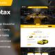 Gazotax – Taxi Service PSD Template